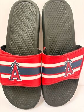 Los Angeles Angels Red Slide Sandals